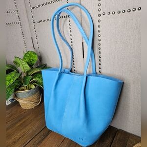 Portland Leather Goods Large Devan Iceberg Blue